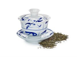 Gaiwan "Junjin" Porzellan 0,1 l H 6 cm, Ø 9 cm