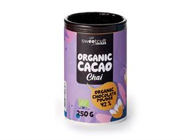 Trinkschokolade 42% mit Rohrzucker und Chai Gewürzen, 250 Gramm, Bio AT-Bio-301