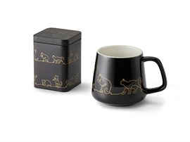 "Shadow" / Becher "Shadow" New Bone China mit Goldauflage