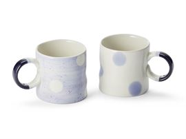 Becher "Bine" Steinzeug, 2-fach sortiert 0,3 l H 8 cm, Ø 7,5 cm