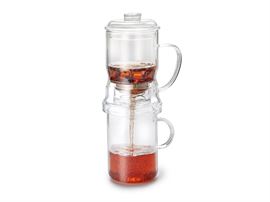 Teezubereiter „Eliano“ Glas 0,4 l H 15 cm, Ø 8 cm