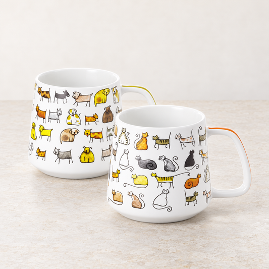 TEEMANDO Atelier-Hauptbild – Dodo & Bodo Hund und Katze