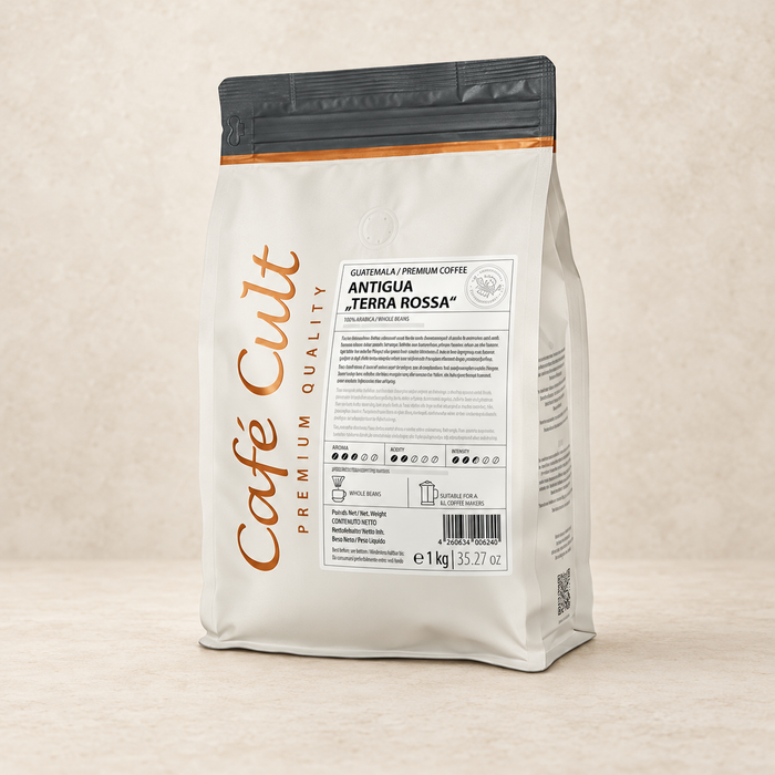 Kaffee Guatemala Antigua "Terra Rossa" in 1 kg Tüte, ganze Bohne