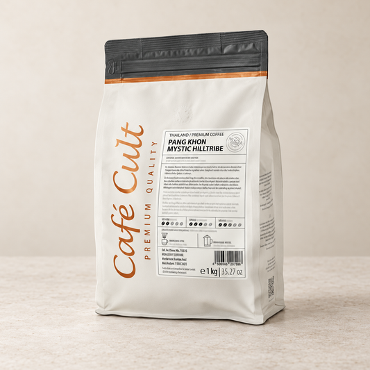 Kaffee Thailand Pang Khon Mystic Hilltribe in 1 kg Tüte, ganze Bohne – TEEMANDO Atelier