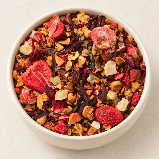 Erdbeere Maracuja Früchtetee – TEEMANDO Atelier