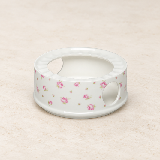 TEEMANDO Atelier – Stövchen "Emma" Porzellan Ø ca. 14,5 cm, Höhe ca. 6 cm ChaCult