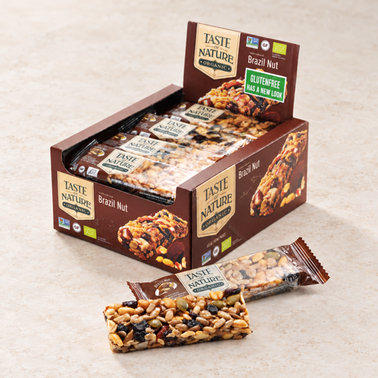 BIO Müsliriegel Brazil Nut, 16 x 40 Gramm im Display, vegan DE-ÖKO-006 – TEEMANDO Atelier