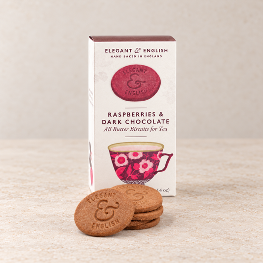 Butter Biscuits "Raspberry & Chocolate", 125 Gramm, 6 Pckg. – TEEMANDO Atelier