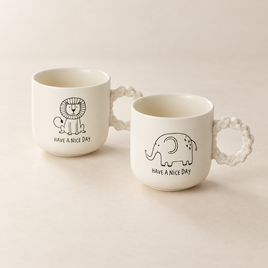 Becher "Gwendolin" New Bone China – 2er-Set im TEEMANDO Atelier