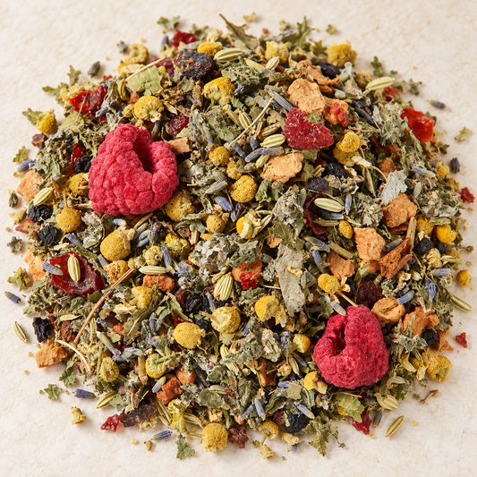 TEEMANDO Atelier – Kräuterteemischung Himbeer/Lavendel 1 kg