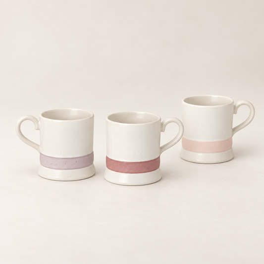 Becher Lorelai Steinzeug, 3er-Set – TEEMANDO Atelier