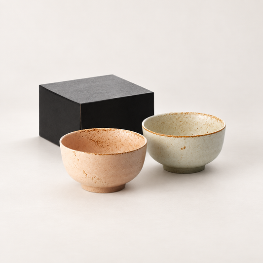 Matcha-Schale Makiko, Keramik, zweifach sortiert, Geschenkbox