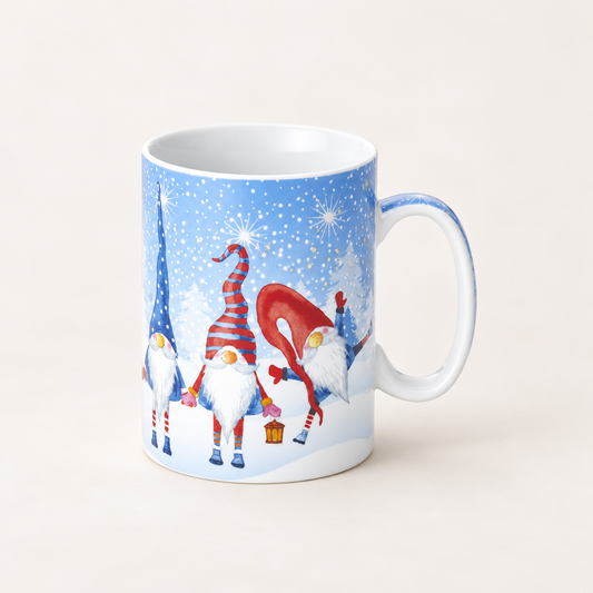 Mega-Becher Weihnachtswichtel Porzellan 0,5 l ChaCult