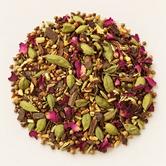 Kräuterteemischung Pitta ohne Zusatz von Aroma – TEEMANDO Atelier