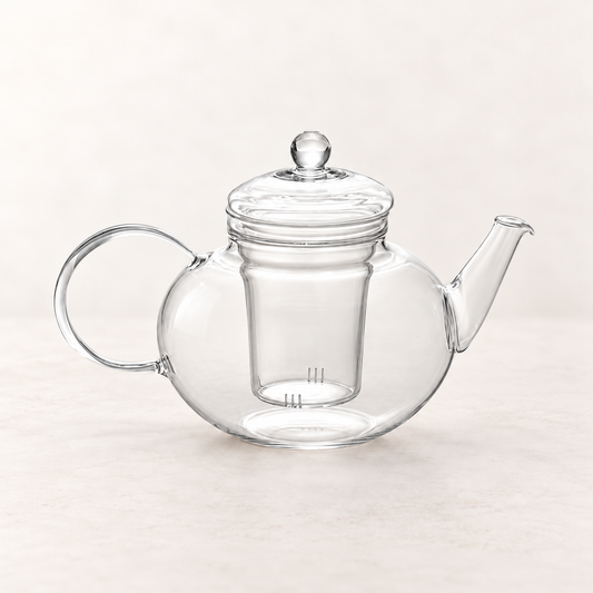 Teekanne „Telja“ aus Glas, 1,2 l – TEEMANDO Atelier