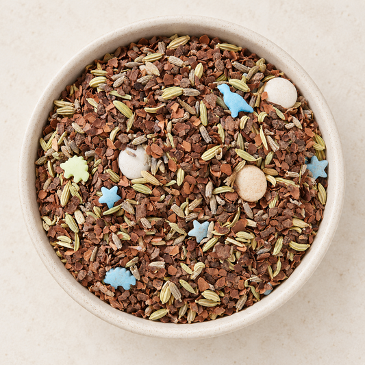 BIO Kräuterteemischung Kakao-Lavendel-Tonka – TEEMANDO Atelier