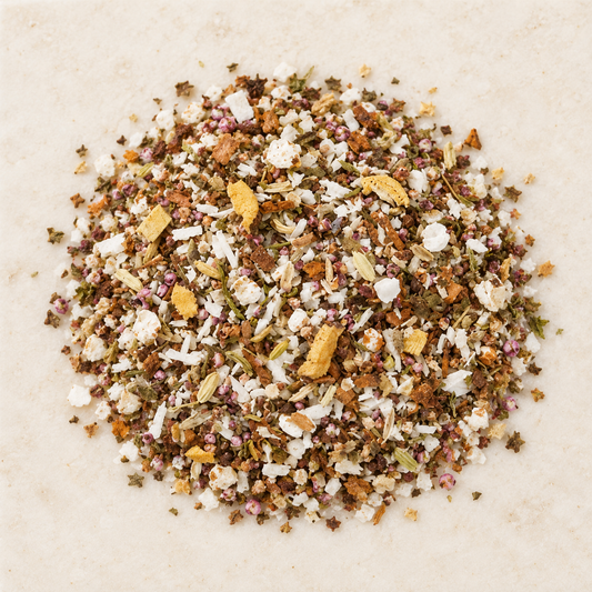 Kokos Quinoa Tonka Lavendel – TEEMANDO Atelierbild