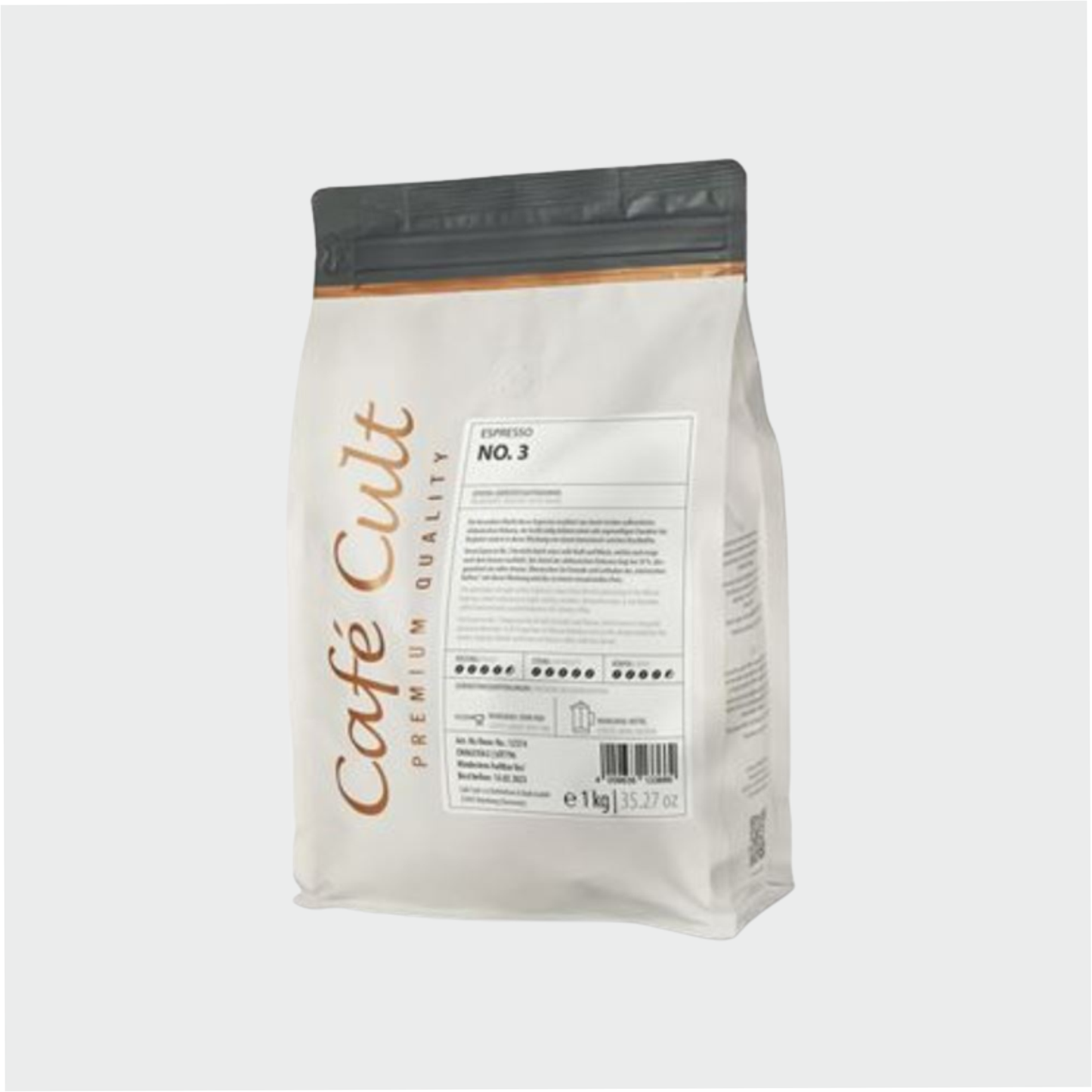 Espresso No. 3 in 1 kg Tüte, ganze Bohne