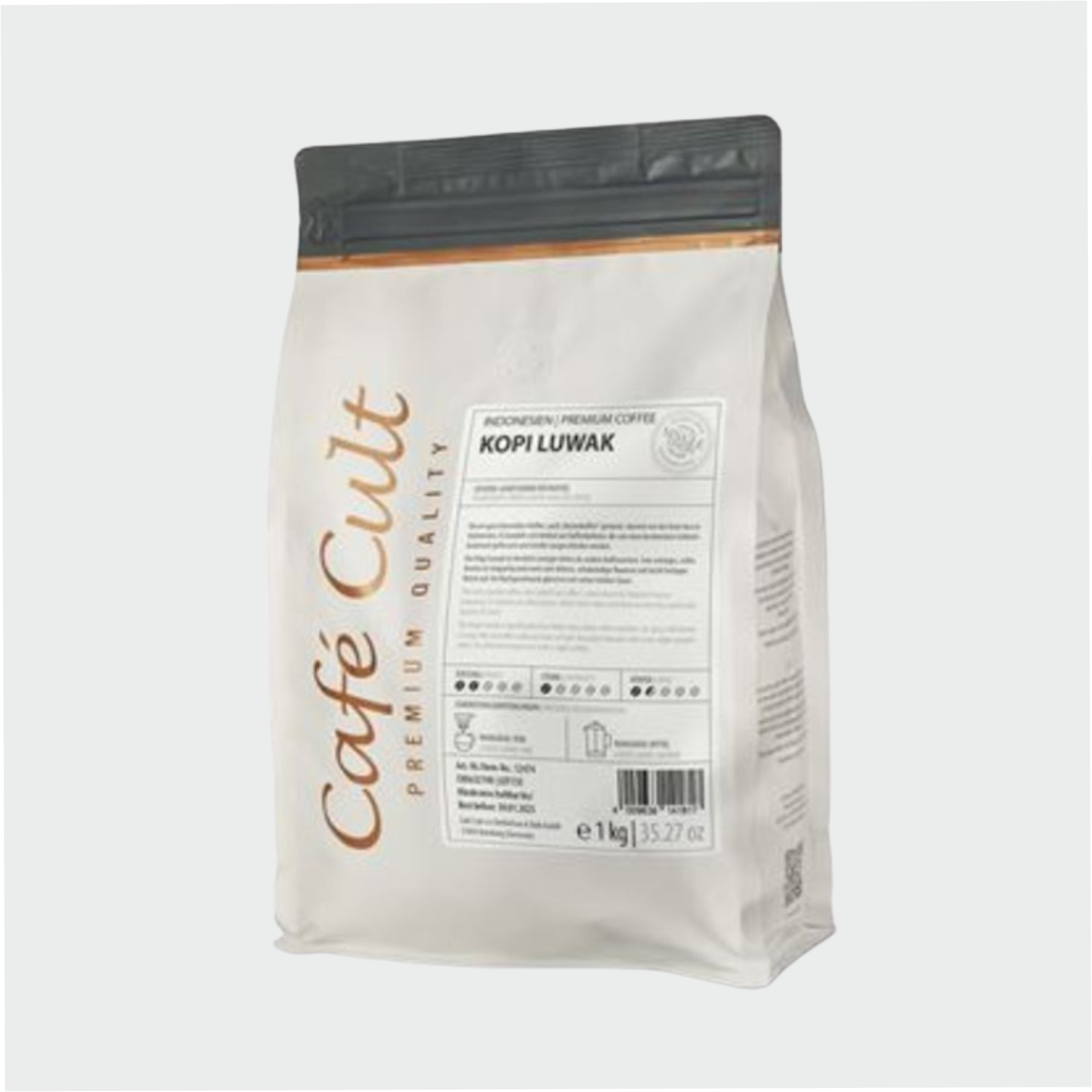 Kaffee Kopi Luwak in 1 kg Tüte, ganze Bohne