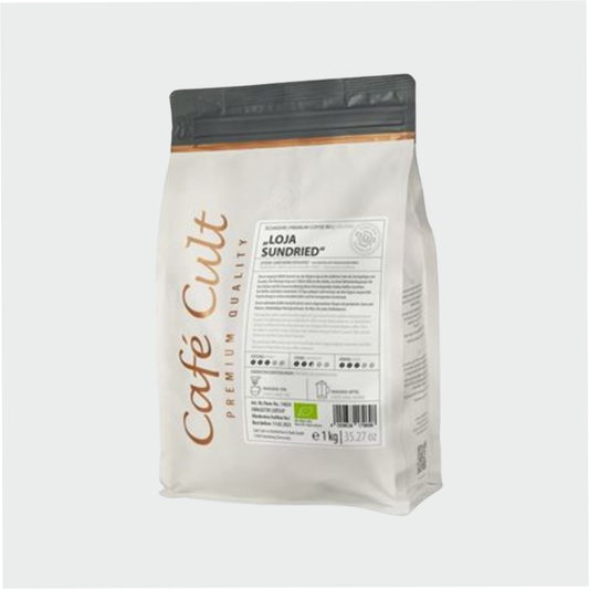 BIO Kaffee Ecuador Loja Sun dried organic in 1 kg Tüte, ganze Bohne DE-ÖKO-006