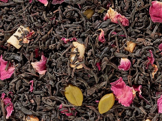 Schwarzteemischung Pistazie/Marzipan aromatisiert 1 kg