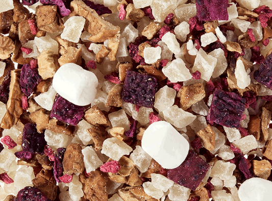 Früchteteemischung Zuckerstück, Zuckerwatte-Himbeer Note aromatisiert 1 kg