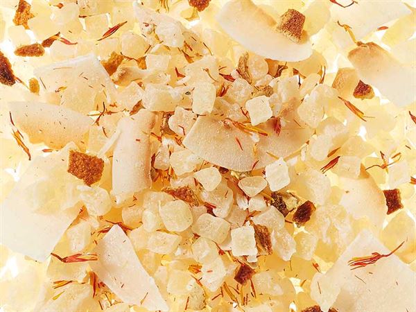 Früchteteemischung Fruchttanz Kokos-Limetten-Aloe-Vera-Note aromatisiert 1 kg