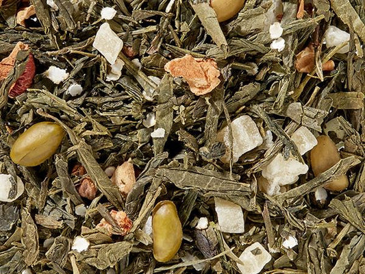 Grünteemischung Sencha Baklava Pistazie m. Quinoa Bakl.-Pist.-Note aromatisiert