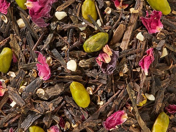 Schwarzteemischung Black Sencha Baklava & Sp. Bakla.-Ras el Han.-Note aromatisiert