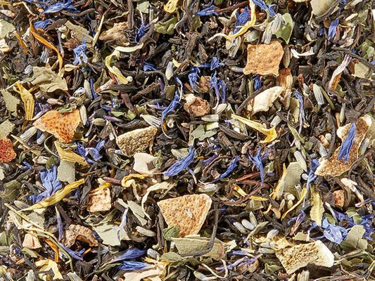 BIO Schwarzteemischung k.b.A. Lavendel/Limette/Minze Lavendel-Limetten-Minz-Note DE-ÖKO-006