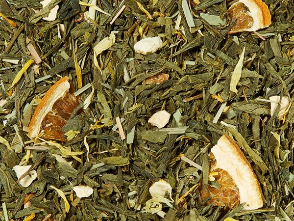 BIO Grünteemischung k.b.A. Mandarine Lemongras Mandarinen-Lemongras-Note DE-ÖKO-006