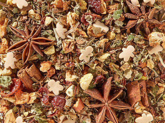 Kräuterteemischung Santa's süße Zimtschnecke Zimt-Gebäck-Note aromatisiert