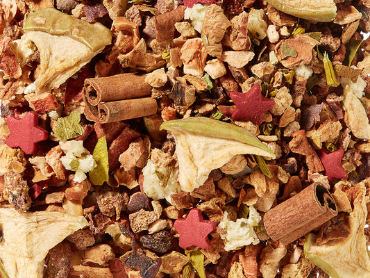 Früchteteemischung Winterkompott Apfel-Birne-Zimt Note aromatisiert
