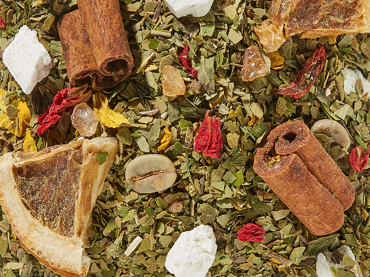 Mateteemischung Limette Minze Limetten-Minz-Note aromatisiert