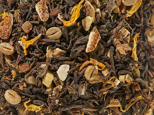 Schwarzteemischung Pu Erh k.b.A. Limette Minze Limetten-Minz-Note DE-ÖKO-006