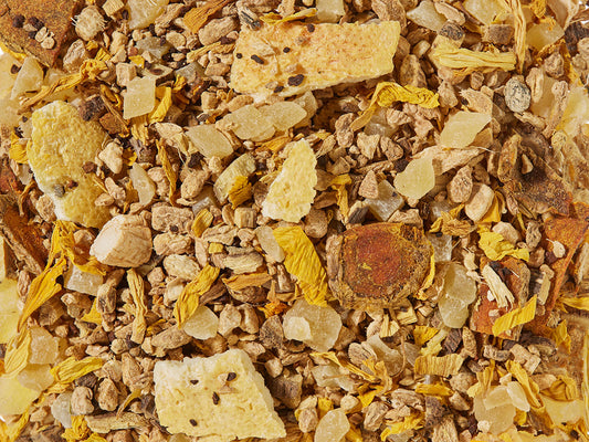 Gewürzteemischung Wurzelpower Ingwer-Zitronen-Note aromatisert. 1 kg