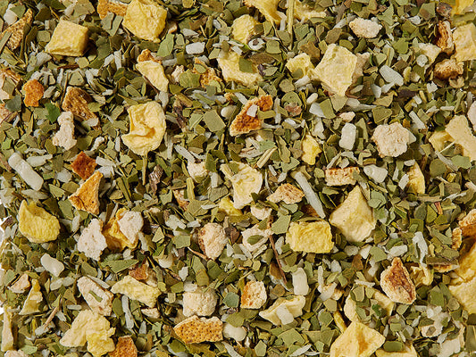 Mateteemischung Mate Sommeredition Weiße Schokolade-Mango Mango- Vanille-Note aromatisiert, 1 kg