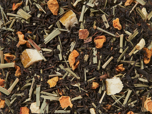 Schwarzteemischung Key Lime Pie Limetten-Sahne-Note aromatisiert