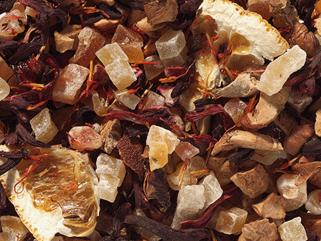Früchteteemischung Hallodri Granatapfel-Zitrus-Note aromatisiert