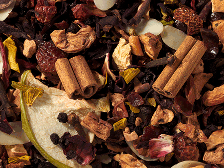 Früchteteemischung Kaminapfel Bratapfel-Note aromatisiert