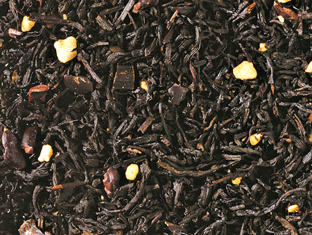 Schwarzteemischung Karamell Crème Karamell Crème-Note aromatisiert