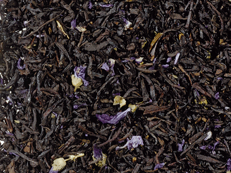 Schwarztee Earl Grey Blue Flower Bergamotten-Note aromatisiert