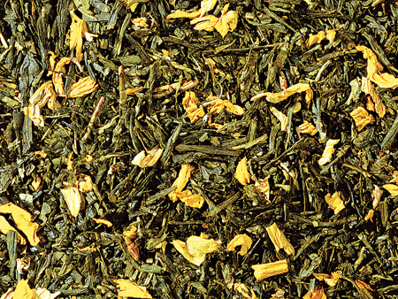 Grüntee Sencha Pfirsich Pfirsich-Note aromatisiert