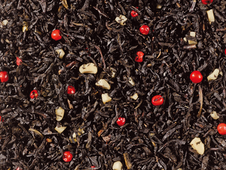 Schwarzteemischung Süßes Marzipan Marzipan-Note aromatisiert