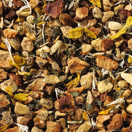 Kräuterteemischung Ingwer Typ Honigmilch Honig-Note aromatisiert