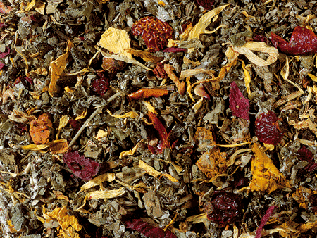 Kräuterteemischung Schlechtwettertee Anis-Note aromatisiert 50 Pyramidenbeutel im Sachet à 3 g
