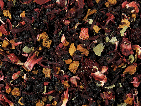Früchteteemischung Oma´s Garten Erdbeer-Note aromatisiert 50 Pyramidenbeutel im Sachet à 4 g