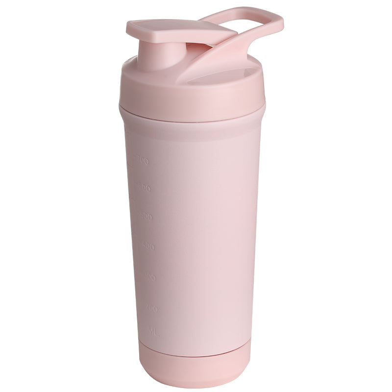 Teemando® individuell gravierter Premium Edelstahl Shaker mit deiner Wunschgravur 750ml, auslaufsicherer Deckel, Shaker-Ball, spülmaschinengeeignet für Proteinshakes, Fitness Diät Geschenk Bodybuilding