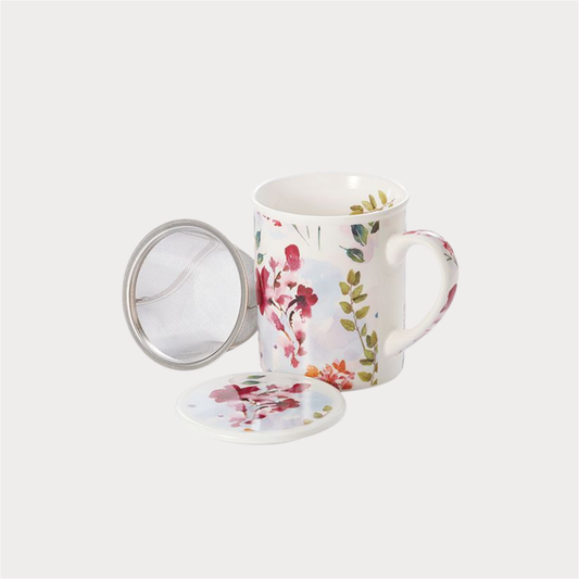 Kräuterteetasse "Elfie mit Deckel und Edelstahlsieb" Cha Cult