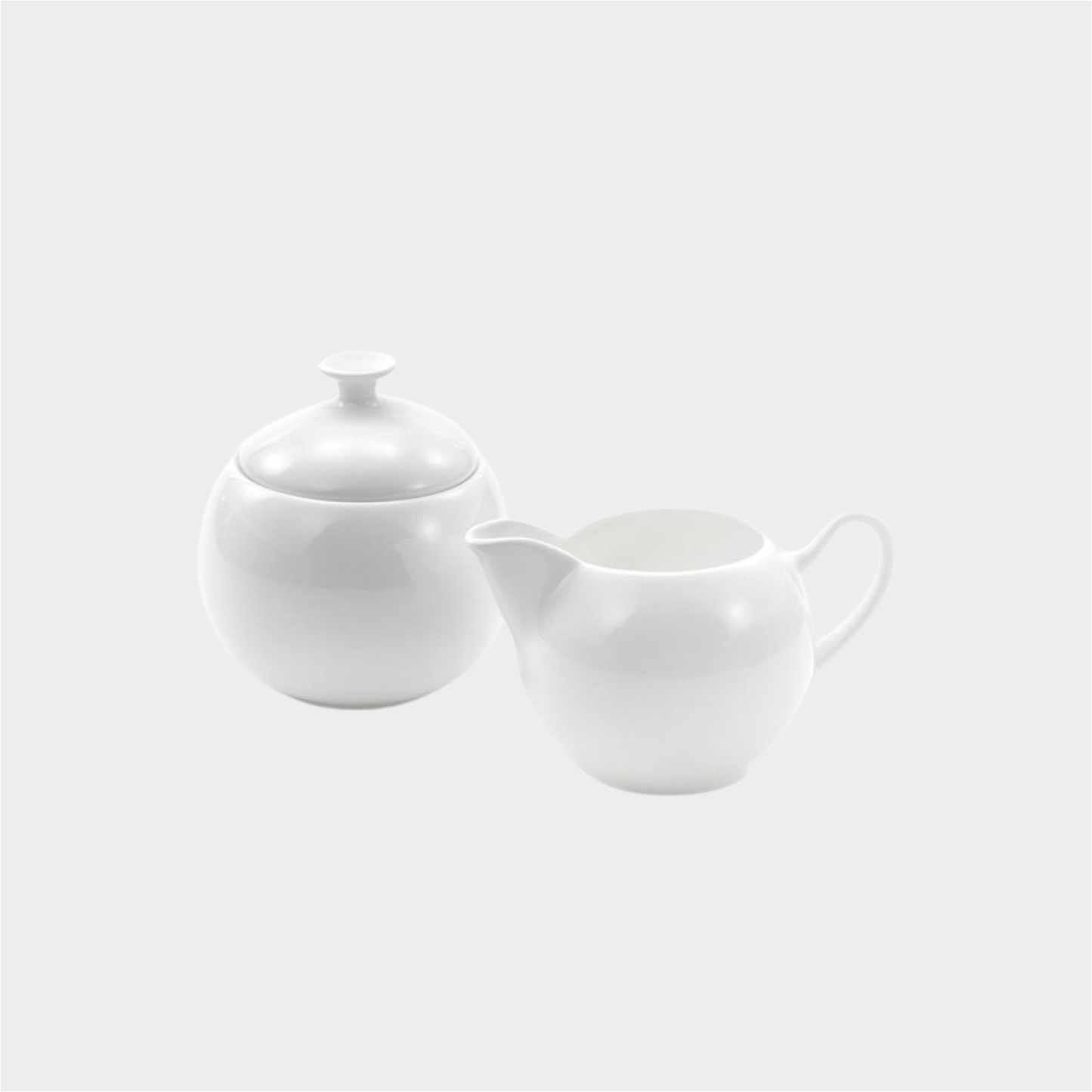 Milch & Zuckerset "Sophie" Fine Bone China weiß Cha Cult